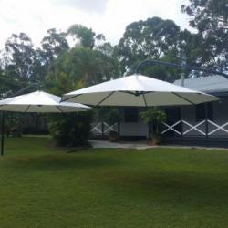 Umbrella Gold Coast 5 mtr sidepost