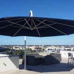 umbrella black roof top